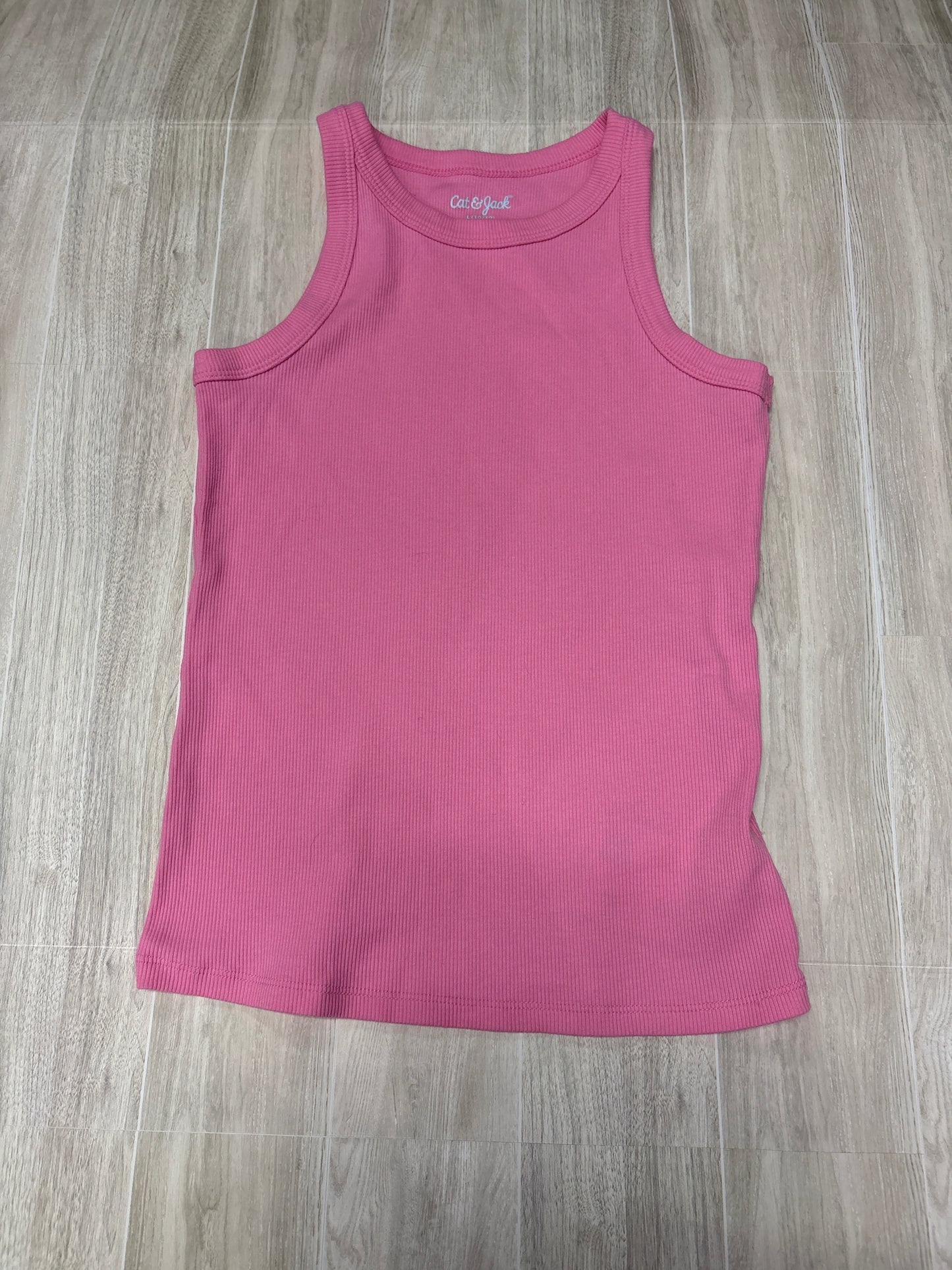 10/12 Pink Ribbed Tank