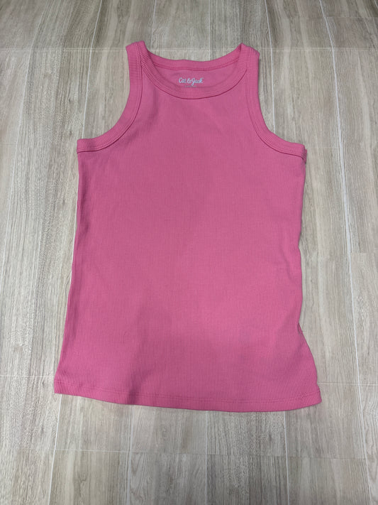 10/12 Pink Ribbed Tank