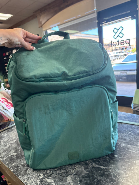 Freshly Picked Zurich Backpack Diaper Bag - Emerald Green