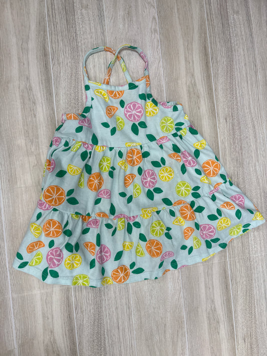 12m Blue Citrus Tank Dress