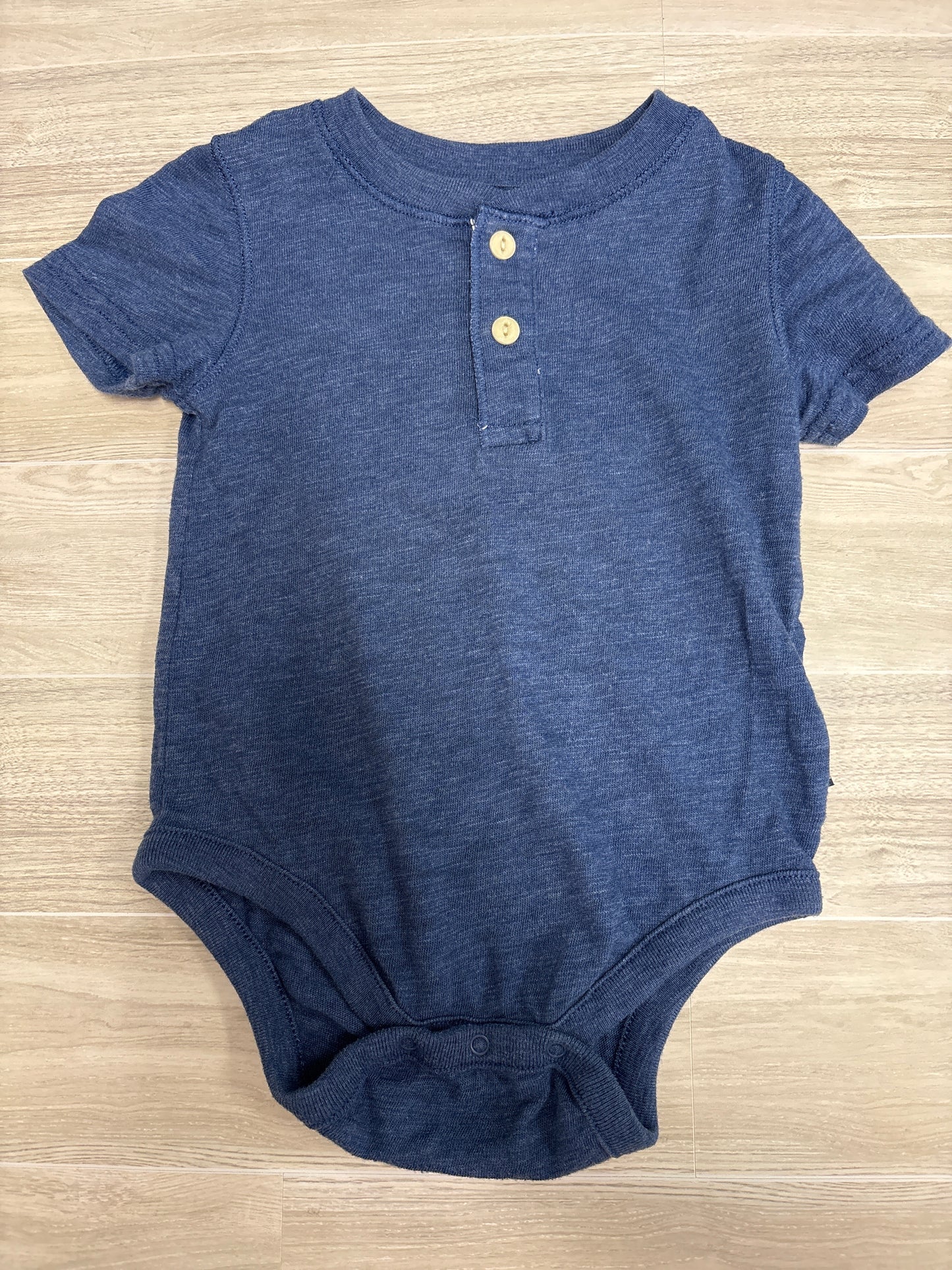 18-24m Navy Button Onesie