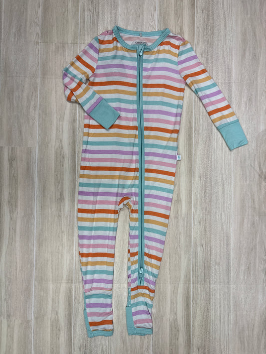 12-18m Posh Peanut Pastel Stripes Pajama