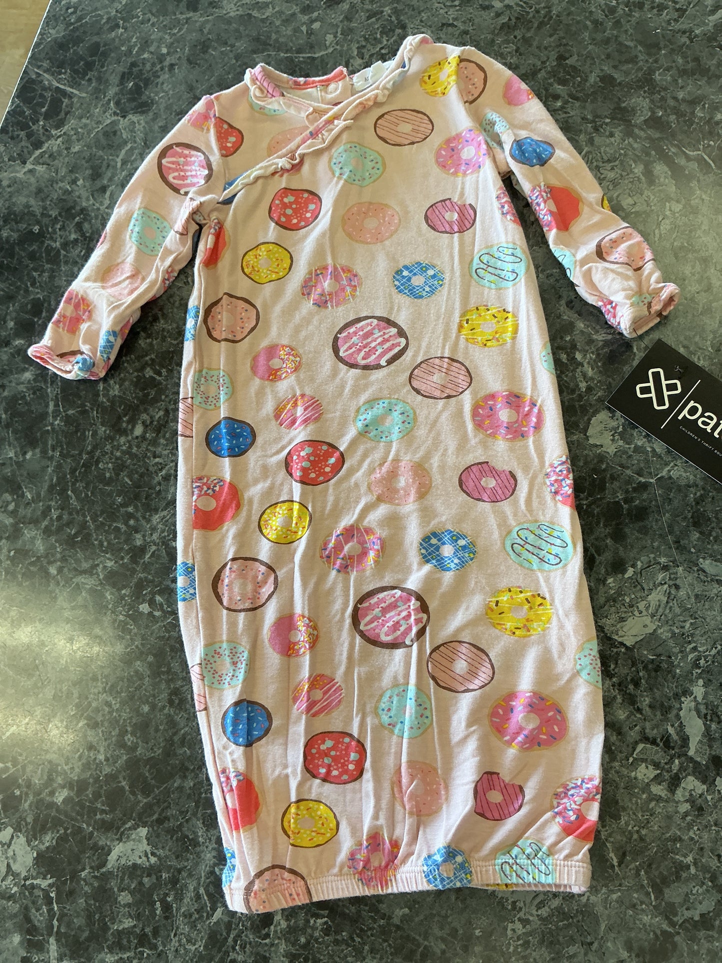 0-3m Angel Dear Donut Gown
