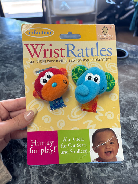 Vintage NWT Wrist Rattles