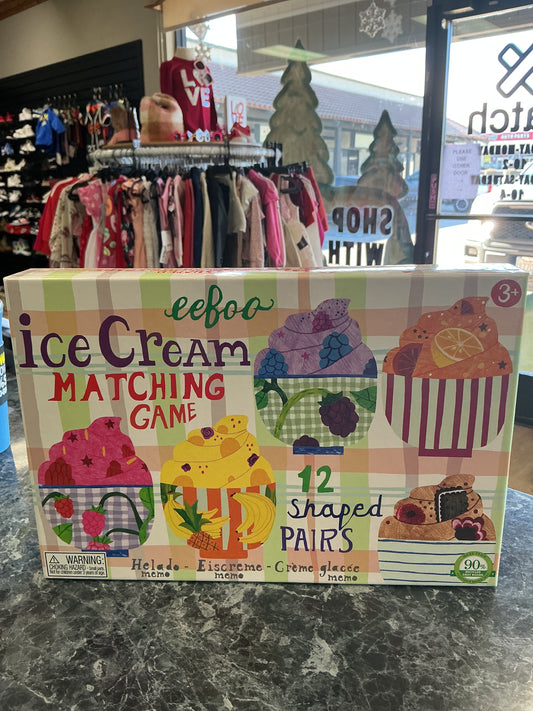 Puzzle - Memory Ice Cream Matching Game