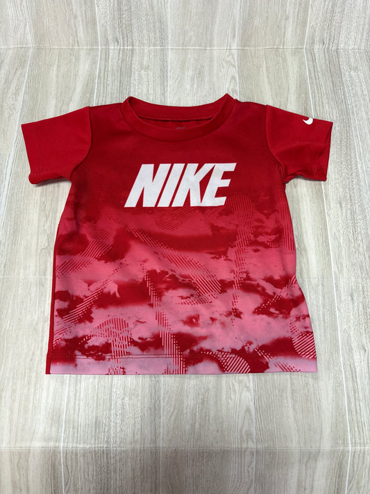 18m Nike Red Ombre Athletic Shirt