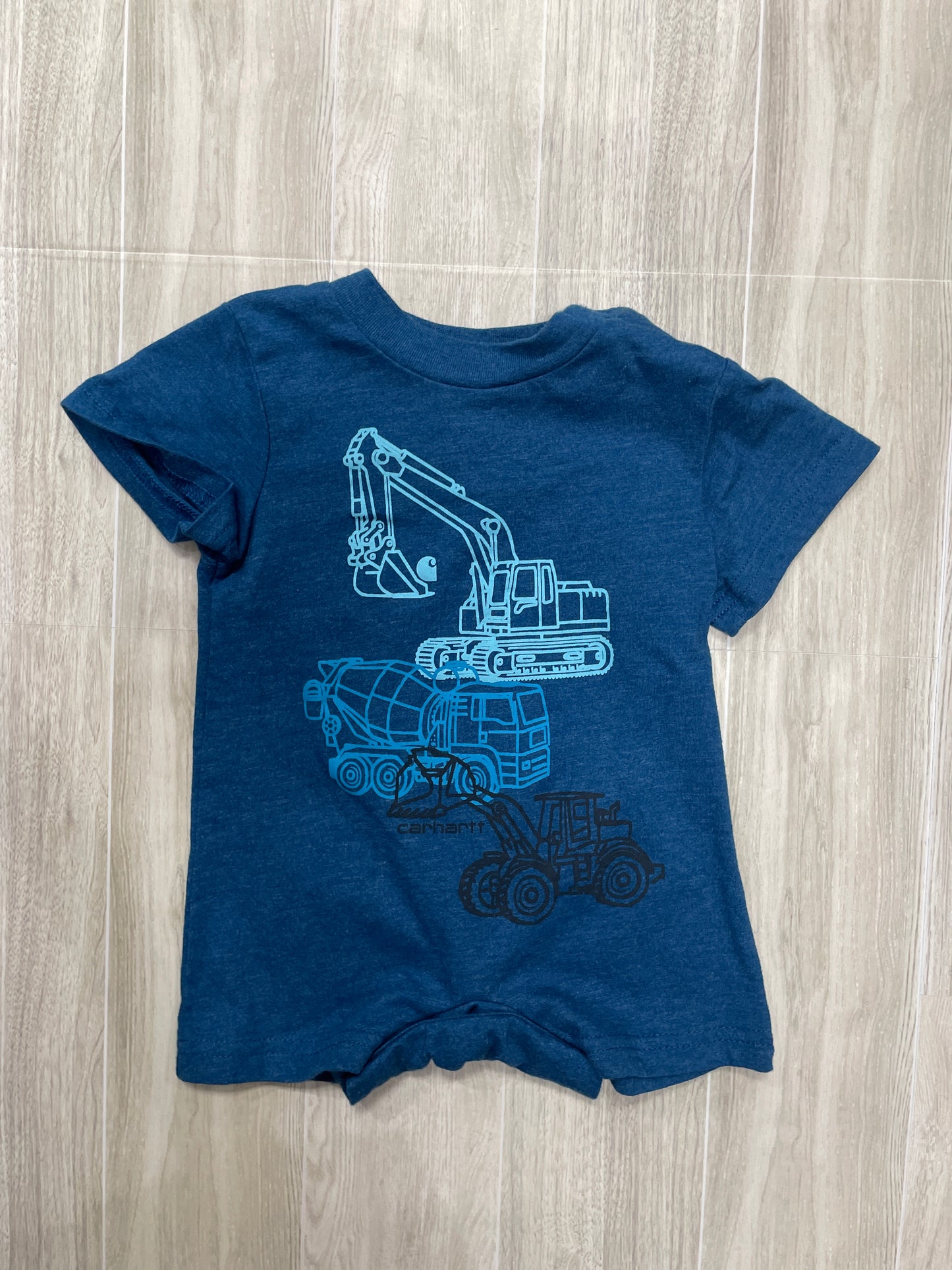 6m Blue Tractor/Truck Romper