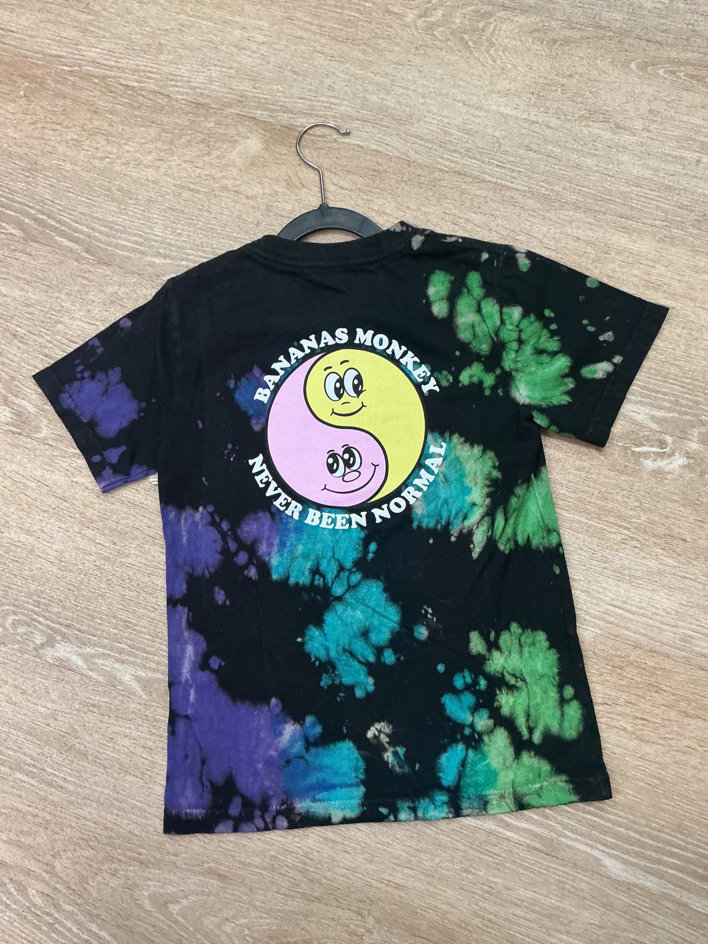NWT 6T Black Dyed Banana Shirt