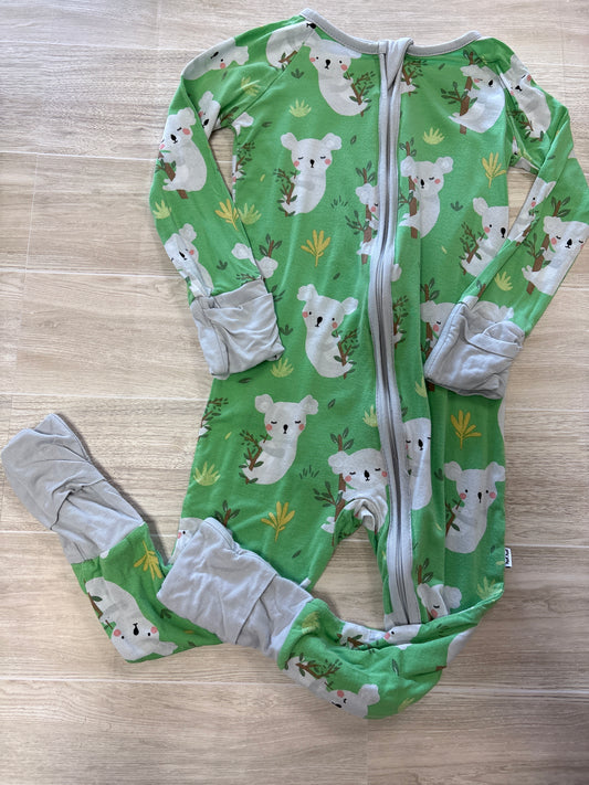 12-18m Little Sleepies Green Koala Pajama
