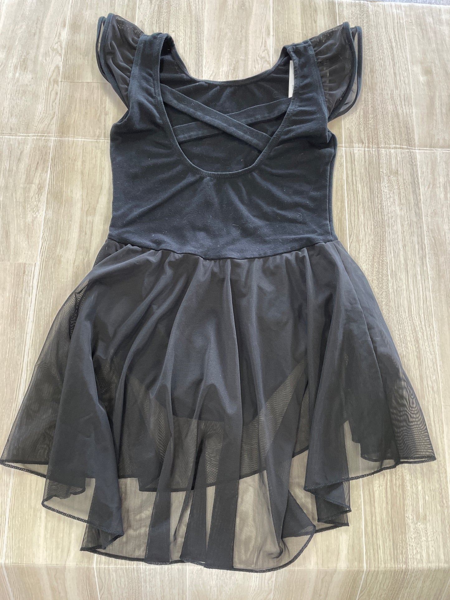 10/12 Black Skirted Leotard
