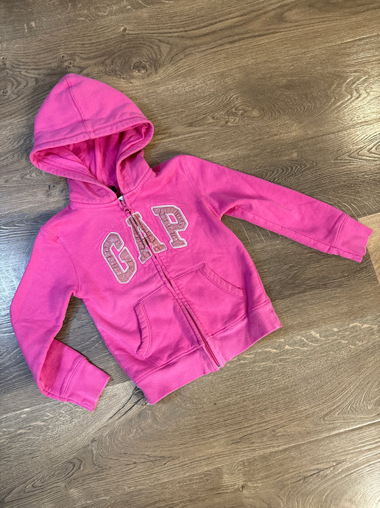 6 GAP Pink Zip Up Hoodie