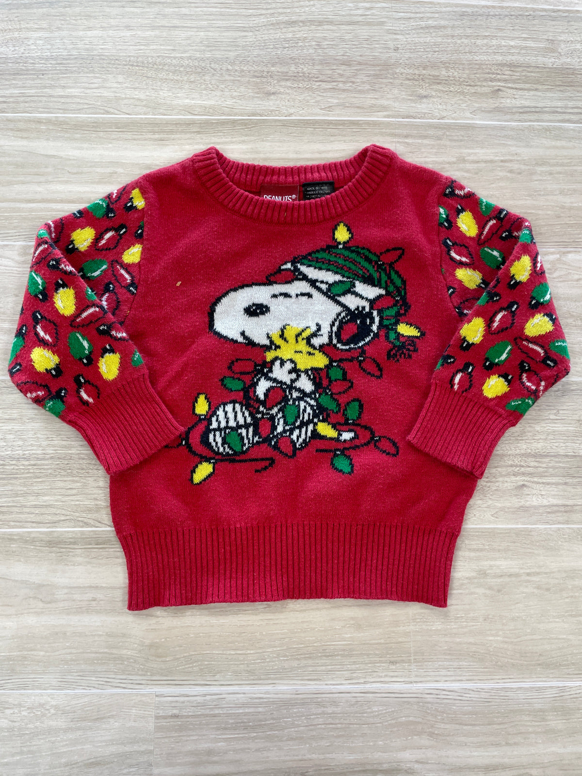 3-6m Christmas Snoopy Sweater