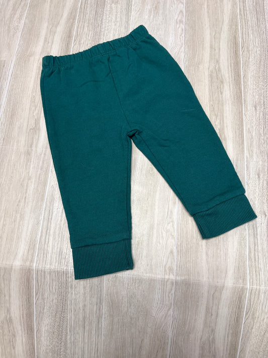 3-6m Teal Green Jogger Pant