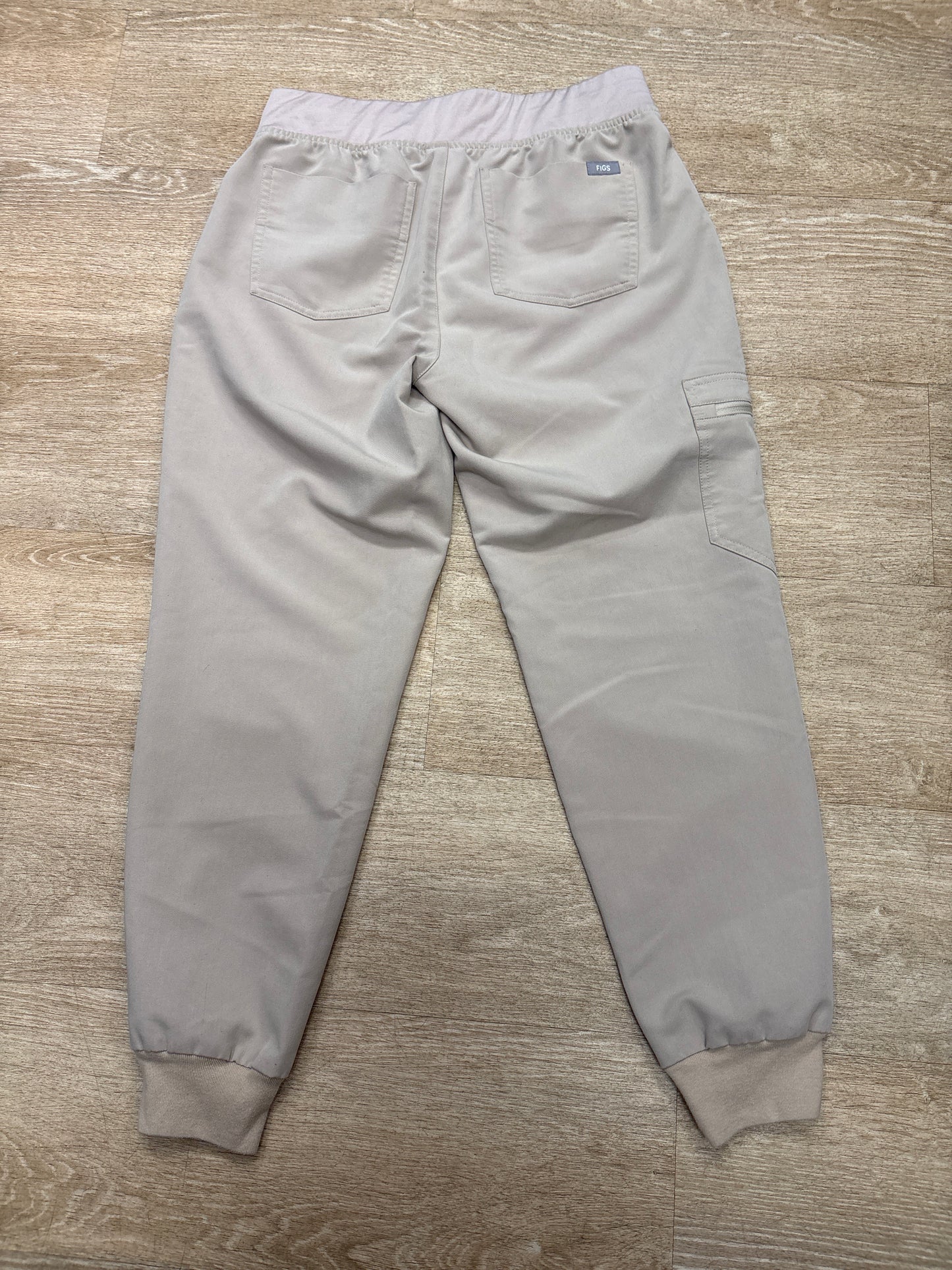 Womens Small FIGS Scrub - Tan Pants