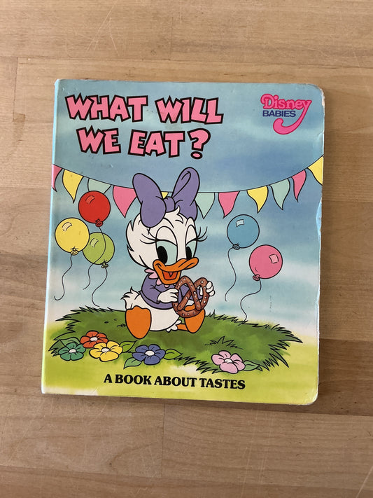Vintage Book - What Will We Eat