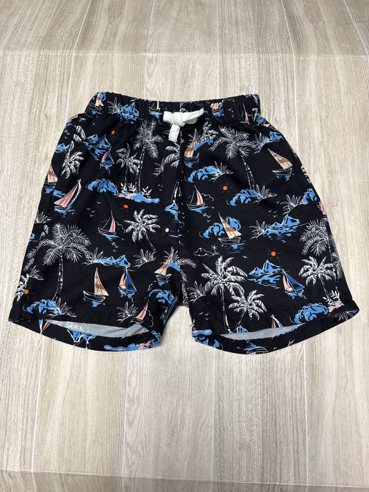4T Black Sailboat Shorts