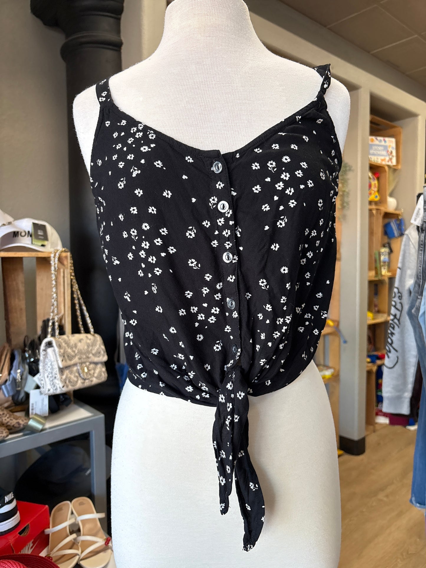Womens Medium Hollister Tie Tank