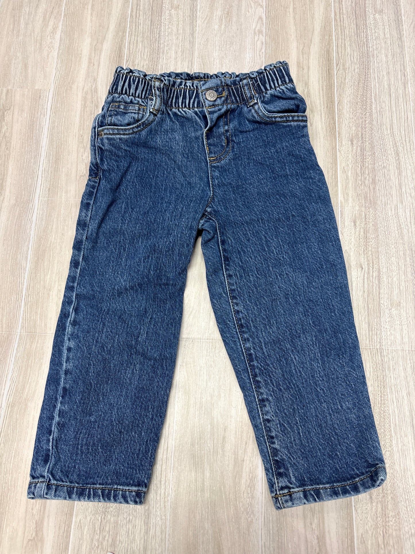 3T Paper Bag Dark Wash Denim