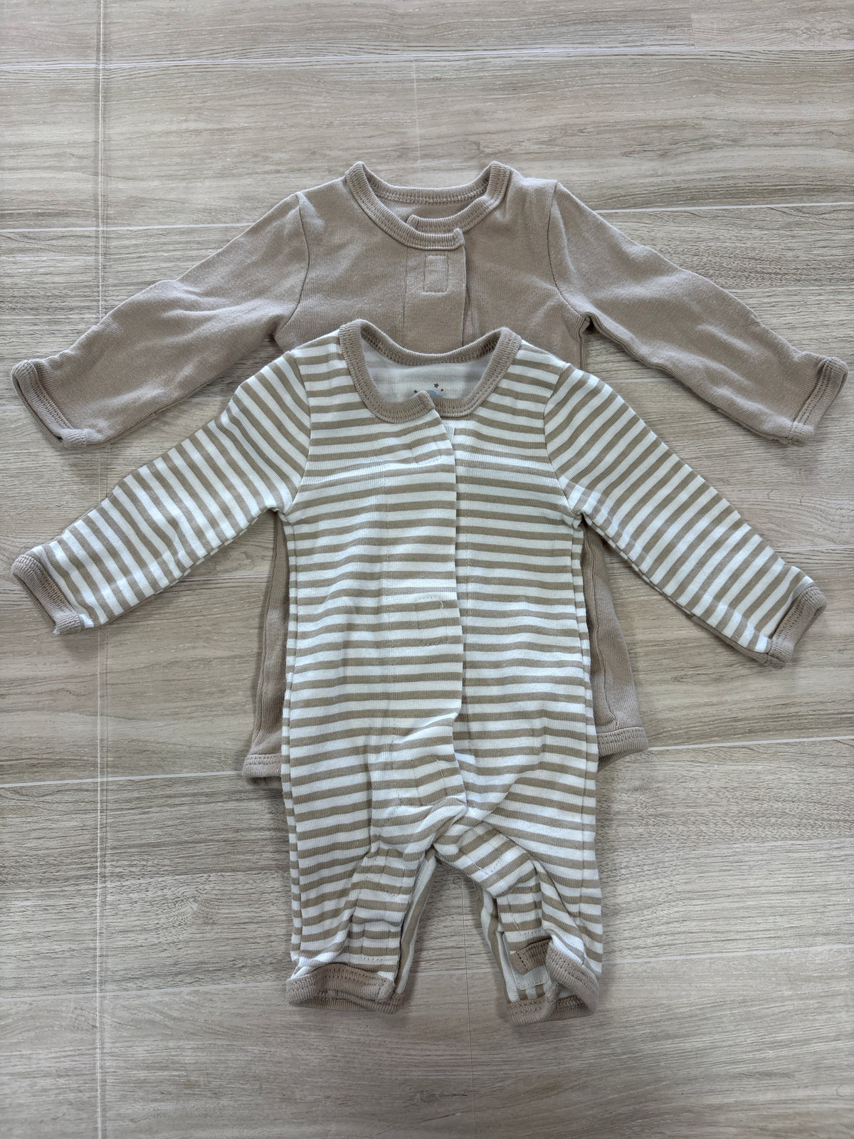Preemie 2 Pack Footless Rompers