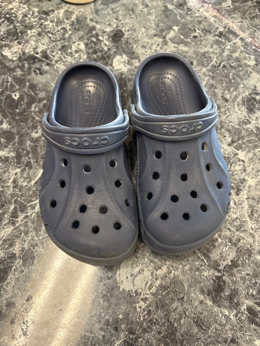 13c Navy Blue Crocs