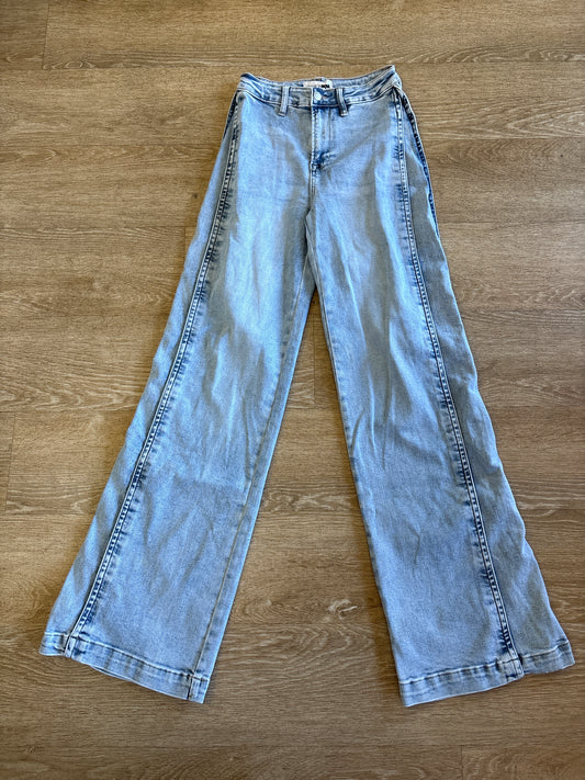 Womens 3 Fashion Nova Light Wash Denim