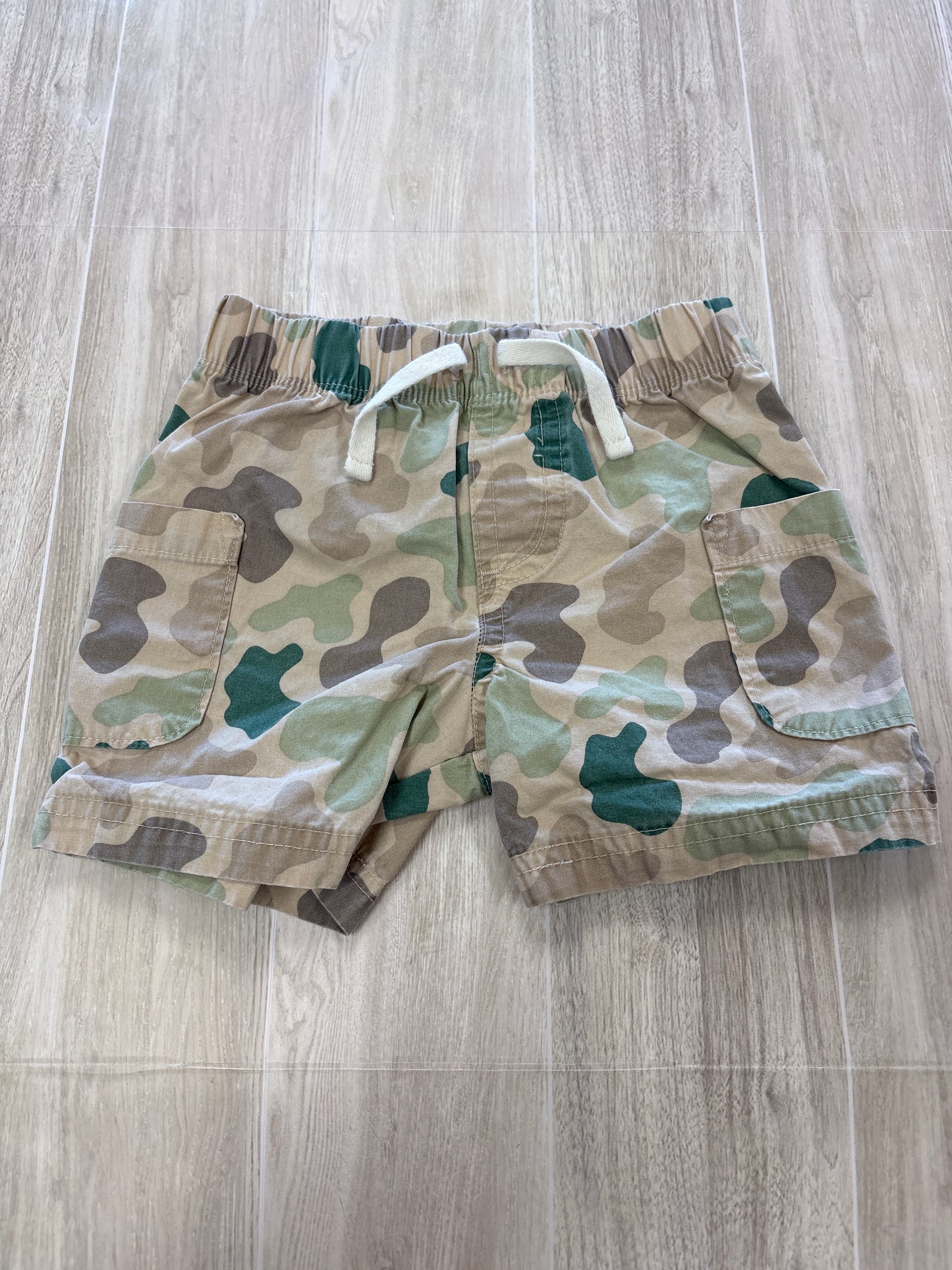 18m Neutral Camo Pull On Shorts