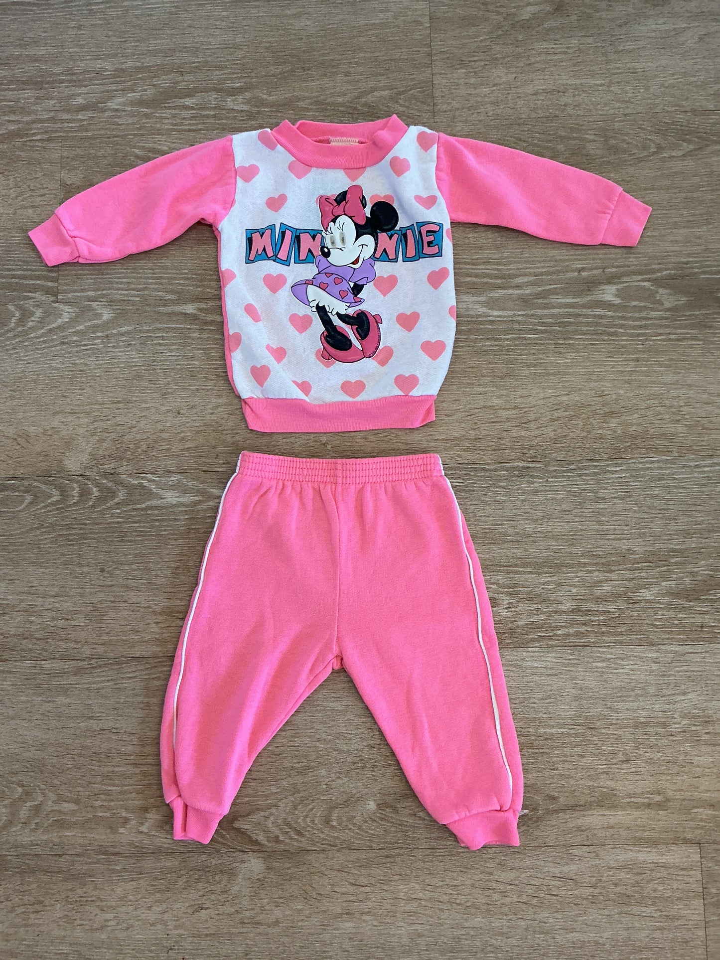Vintage 12m Minnie 2 Piece Lounge Set