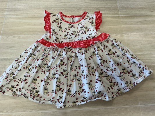 18m Pug Roses Tunic