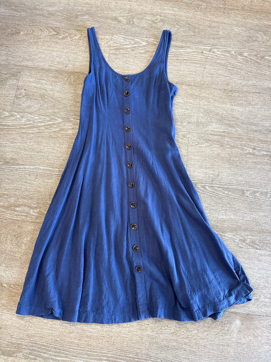 Womens Small Gilli Button Tank Dress