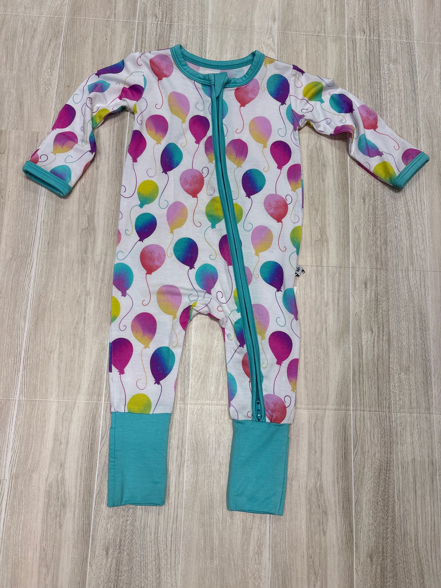 0-3m Bamboo Balloon Romper