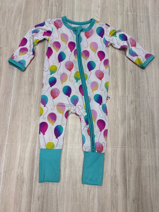 0-3m Bamboo Balloon Romper