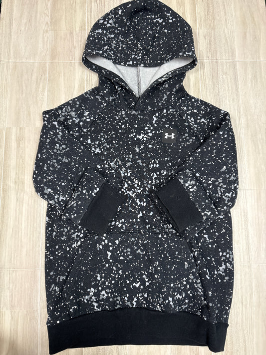 10/12 Black Spotted Under Armour Hoodie