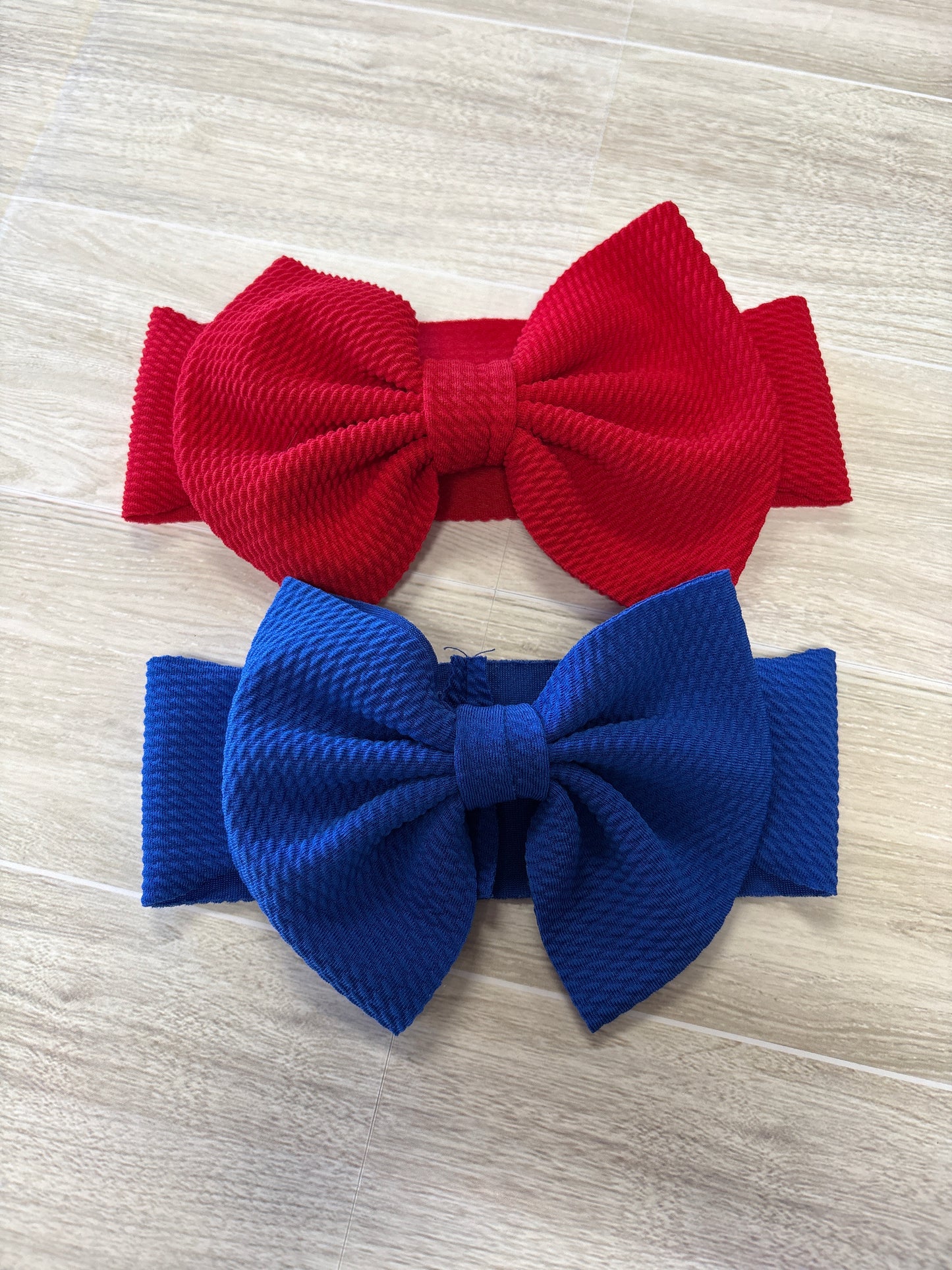 Red/Blue Stretchy Headwraps