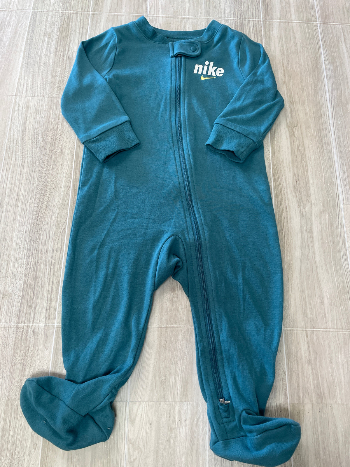 9m Teal Nike Footed Pajama