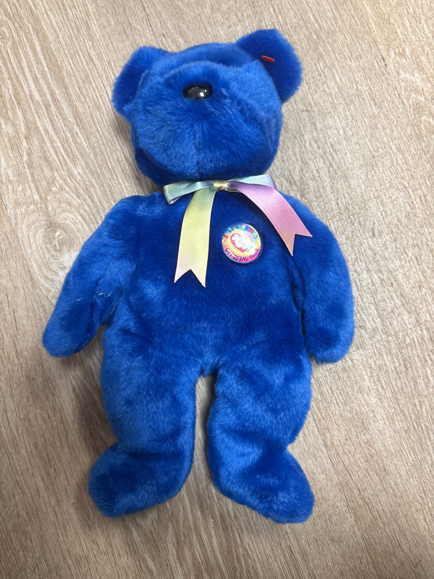 Toy - VINTAGE XL Beanie Buddy / Clubby Bear