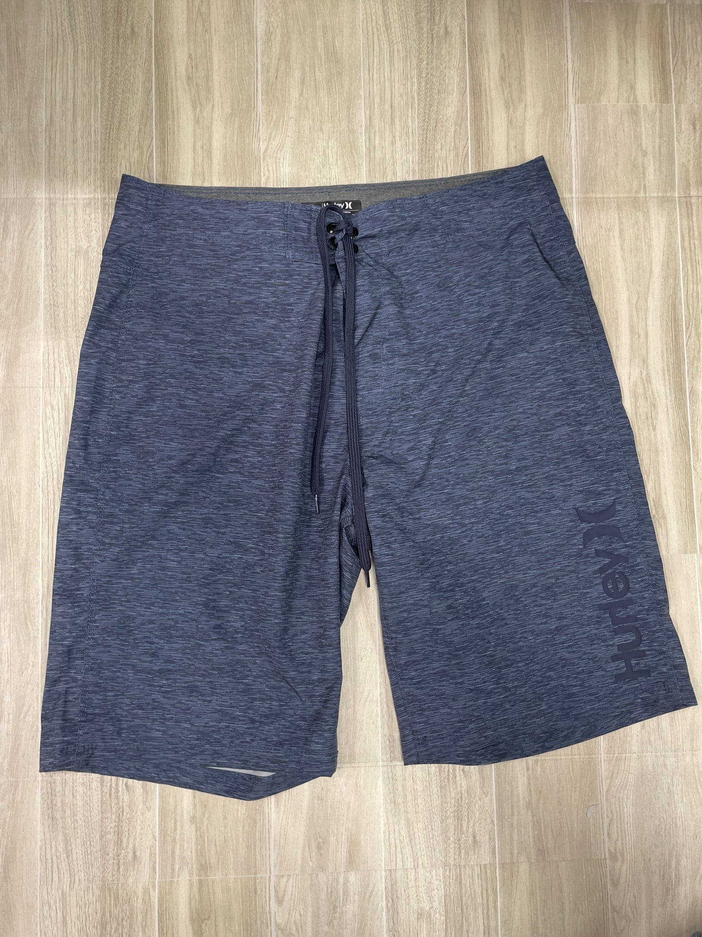 Mens 30 Hurley Heathered Blue Swim Shorts