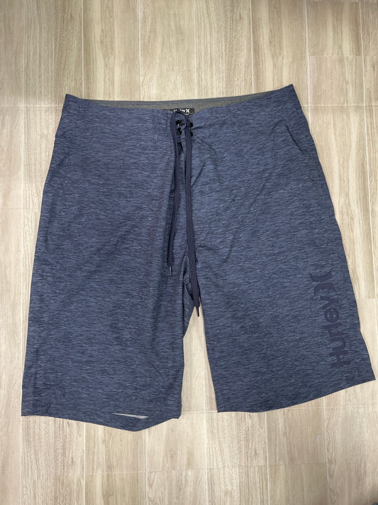Mens 30 Hurley Heathered Blue Swim Shorts