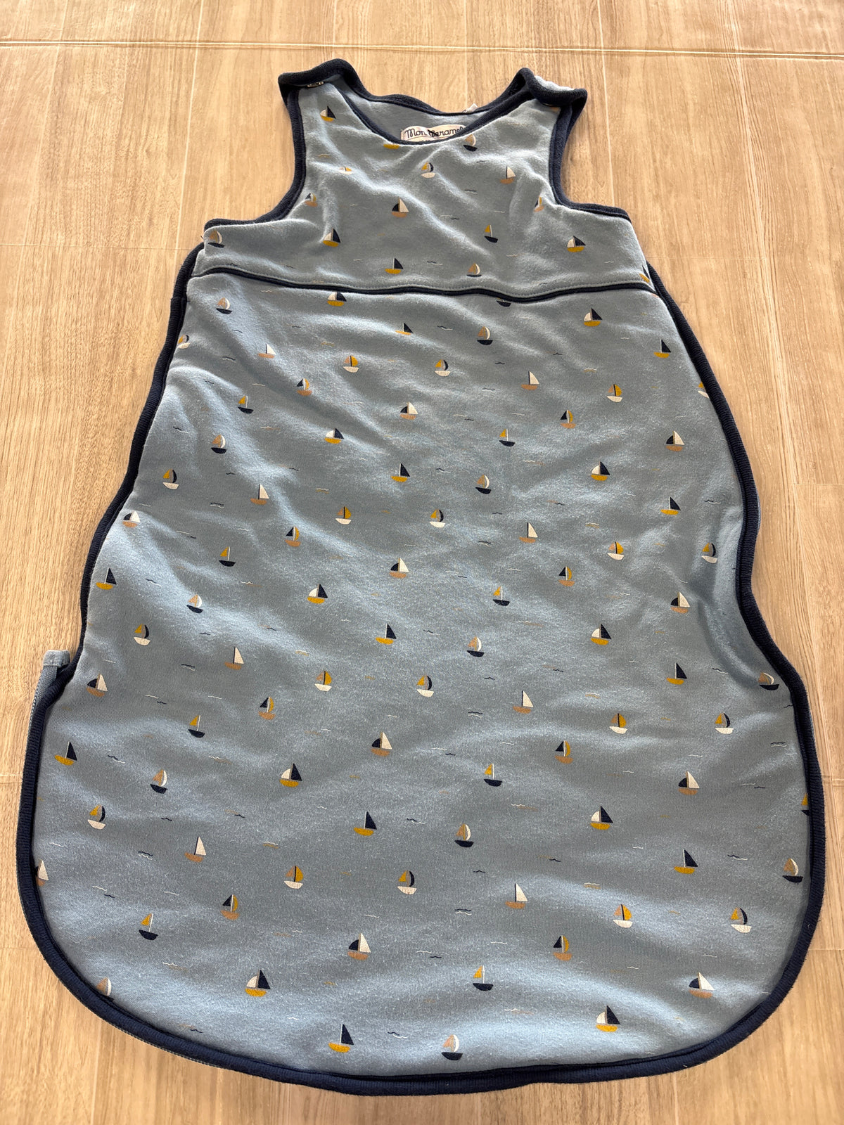 6-12m Blue Sailboat Sleepsack