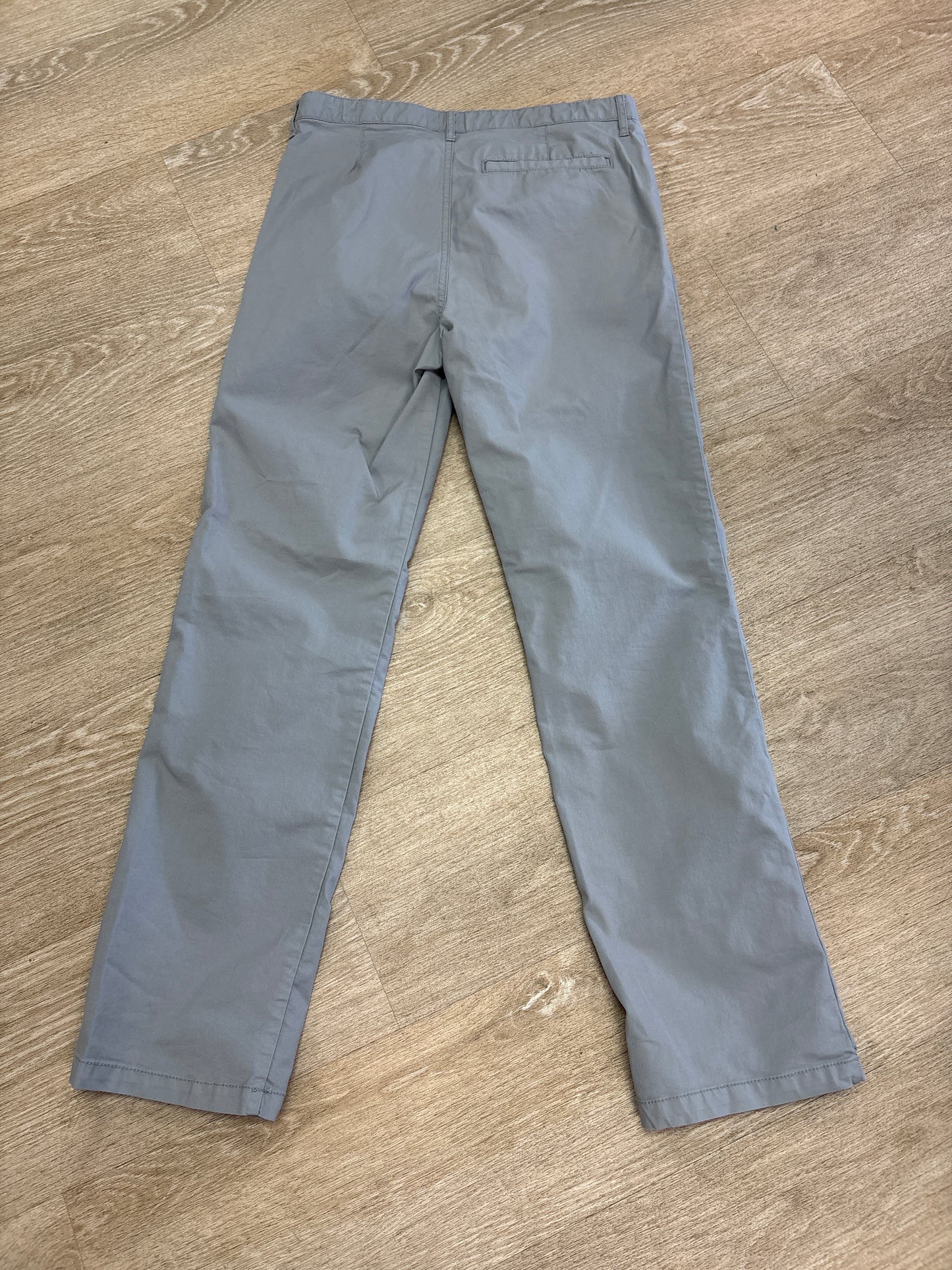 16 Grey Built In Flex Straight Leg Pant