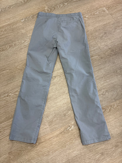 16 Grey Built In Flex Straight Leg Pant