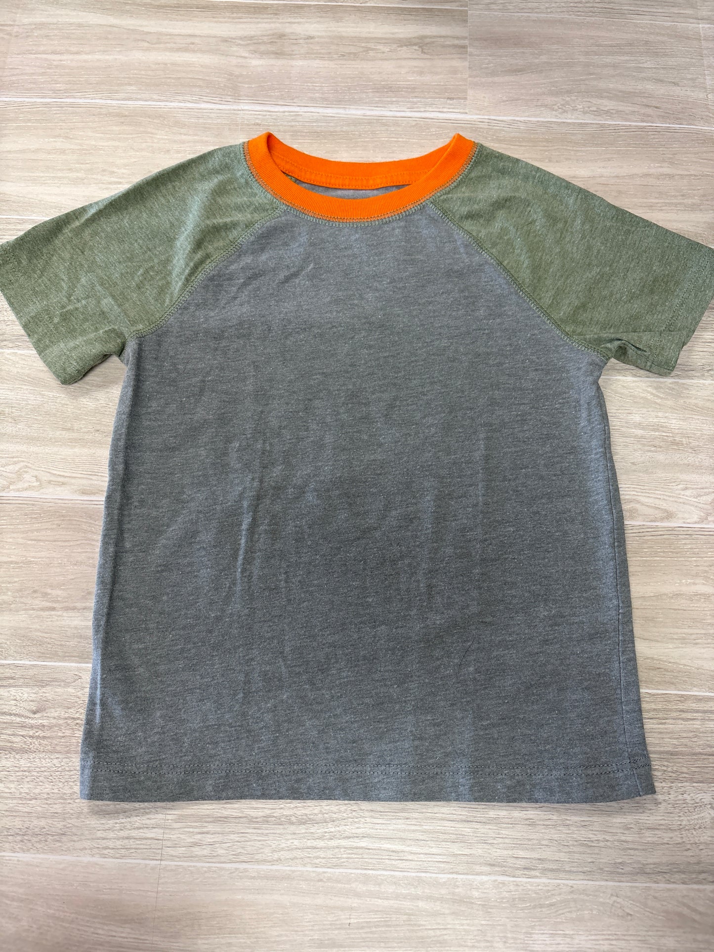 3T Grey/Sage Sleeved Shirt