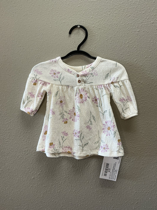 Newborn Purple Daisy Tunic