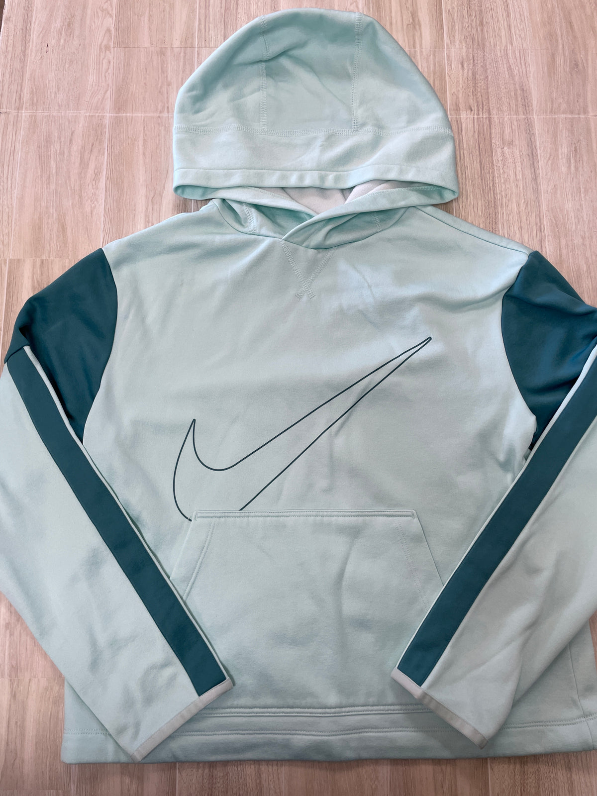 14/16 Light/Dark Teal Nike Graphic Hoodie