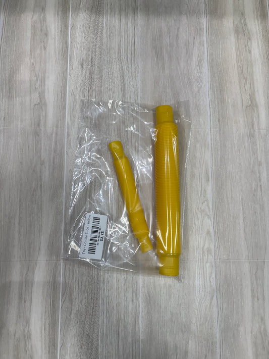 Toy - Crinkle Tube - Yellow