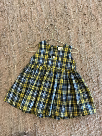 12m-vintage-the-childrens-place-flower-plaid-dress
