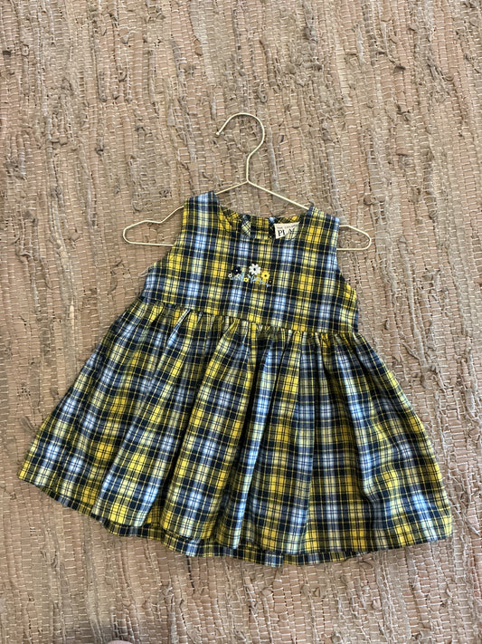 12m-vintage-the-childrens-place-flower-plaid-dress