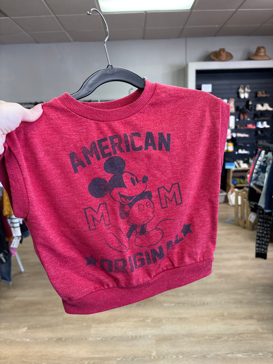 2T Mickey Mouse American Original Shirt