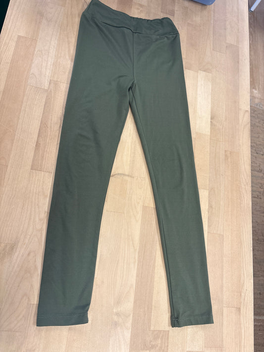 5T Olive Basic Legging