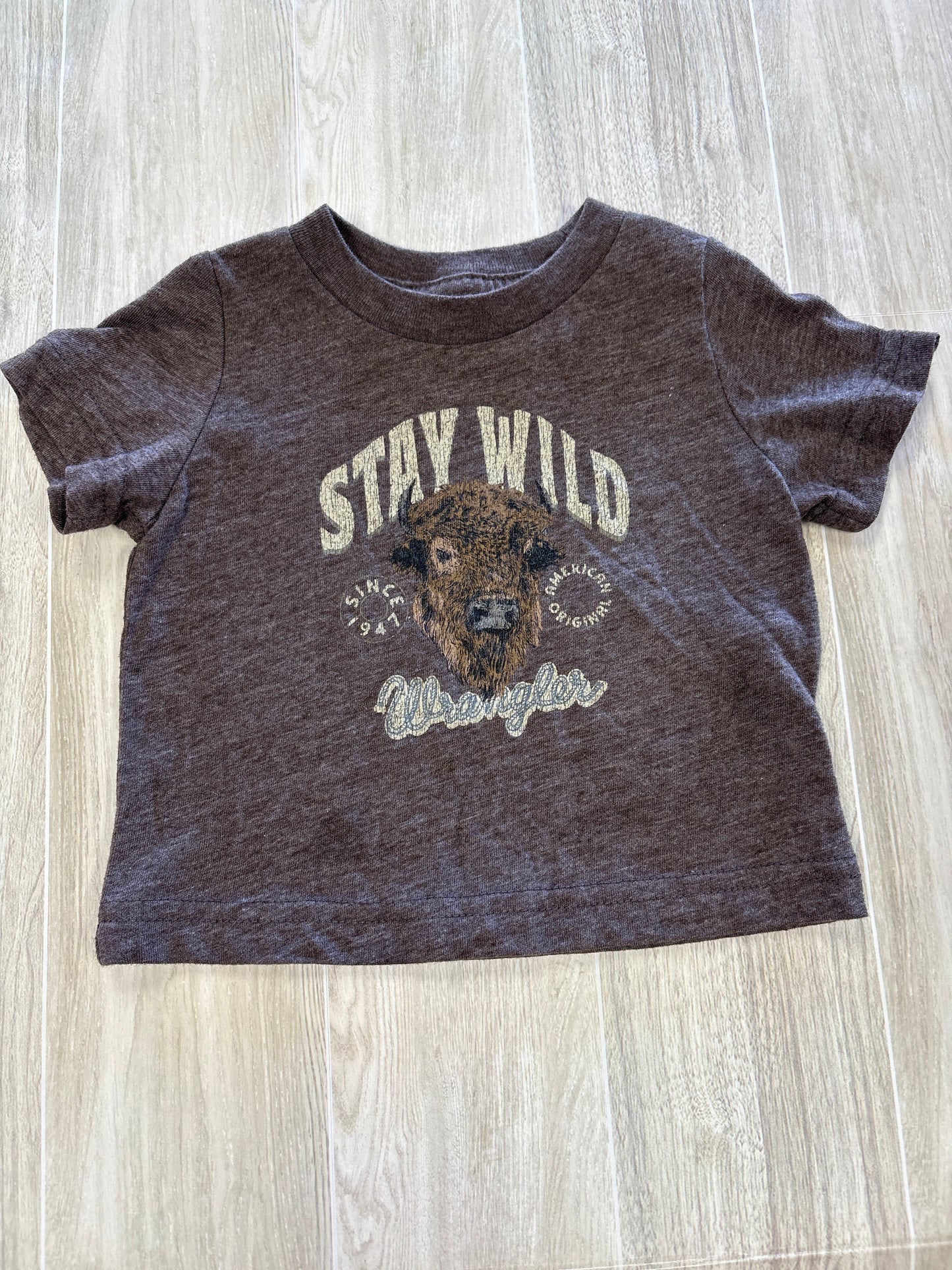 0-3m Wrangler Stay Wild Graphic Shirt