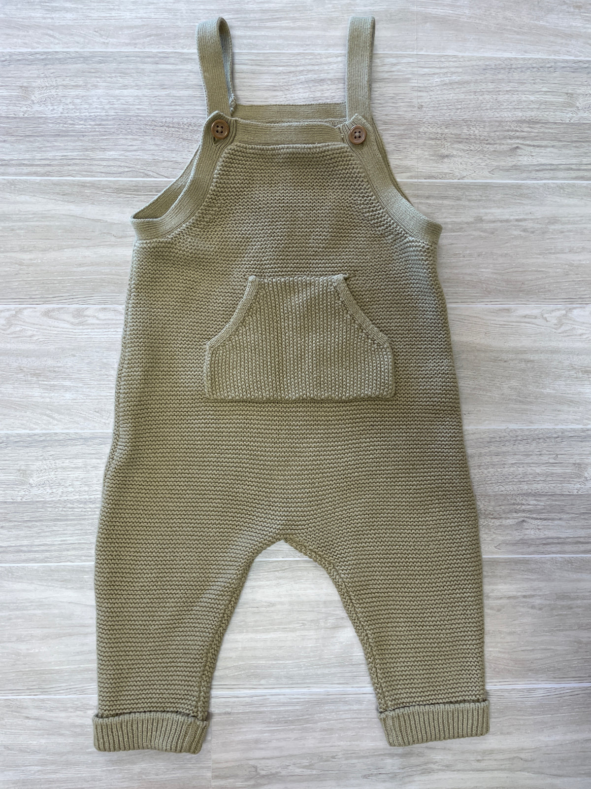 6m Organic Honey Knit Overall